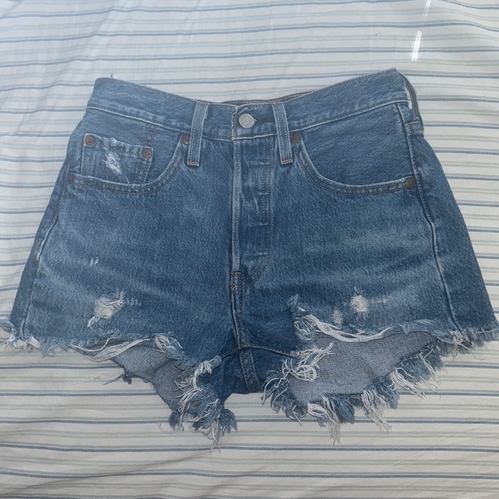 501 Levi Jean Shorts